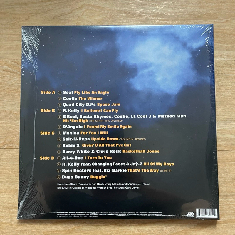 แผ่นเสียง Space Jam (Music From And Inspired By The Motion Picture)2 x Vinyl, , Limited Edition, มือหนึ่ง ซีล