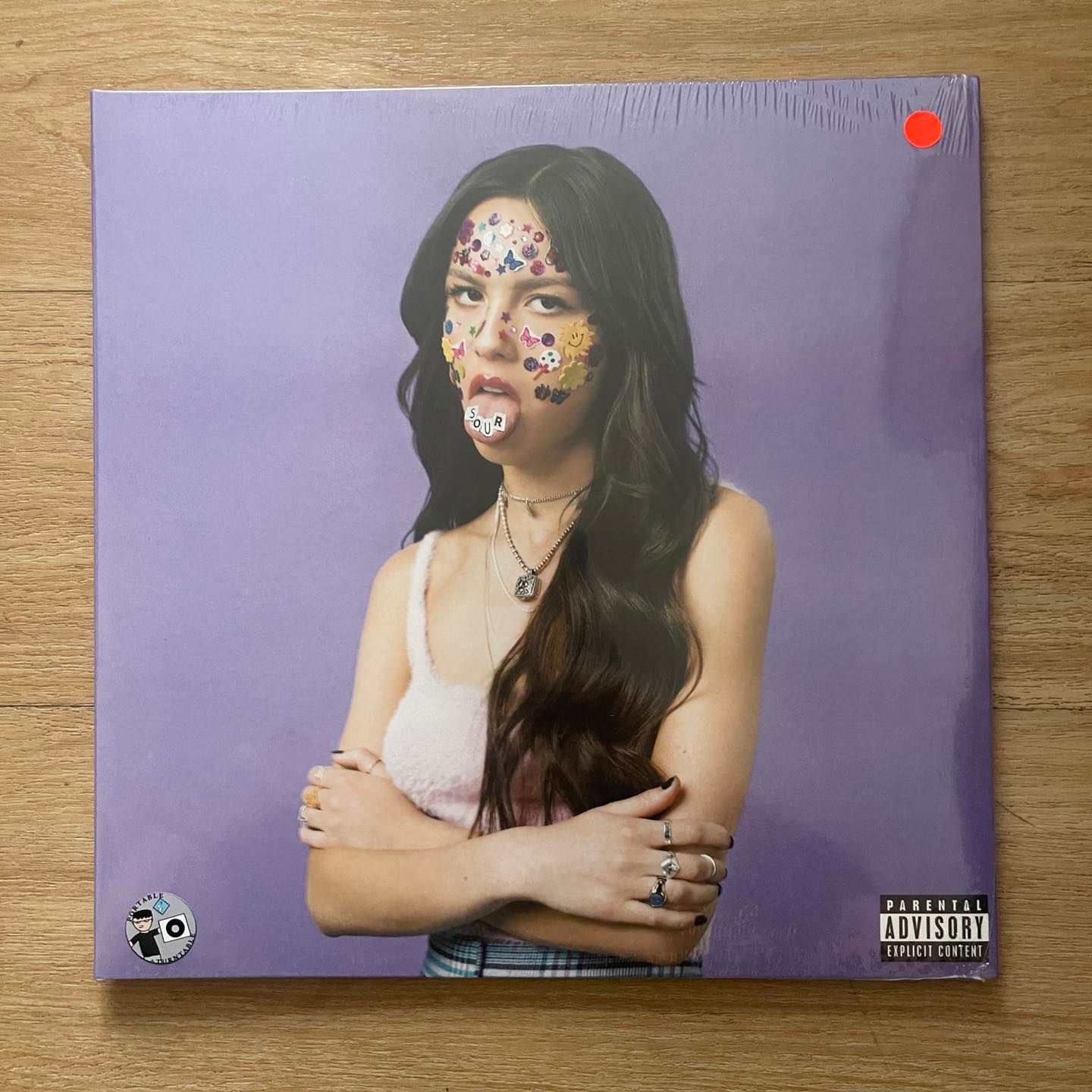 แผ่นเสียง olivia sour *Limited Edition Light Blue Transparent แผ่นเสียงมือหนึ่ง ซีล