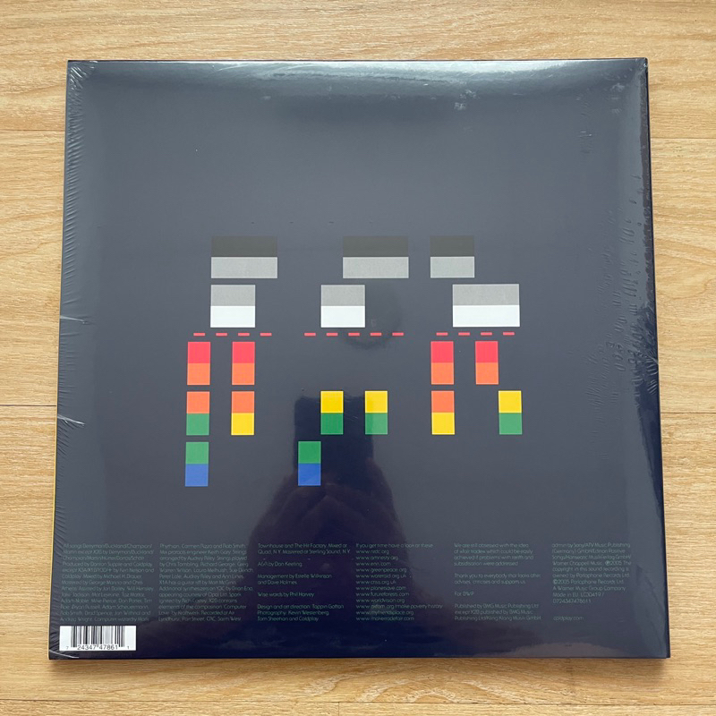 แผ่นเสียง Coldplay X&Y ,**2 x Vinyl, LP, Album, Stereo, Slip Case, Poster มือหนึ่ง ซีล