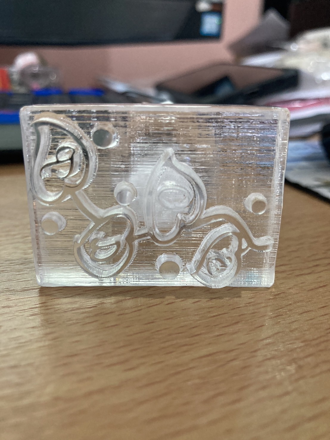 แสตมป์ รูป ใบไม้ Soap