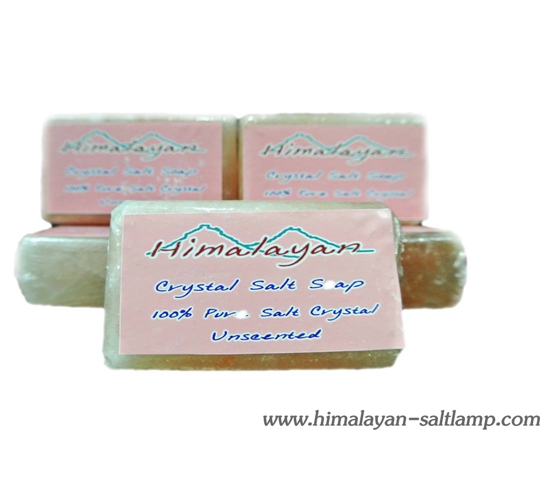 สบู่เกลือหิมาลายัน Himalayan Crystal Salt Soap