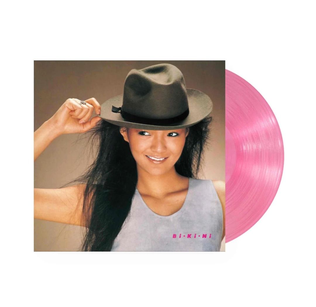 แผ่นเสียง Anri - Bi Ki Ni , Vinyl,LP,Album,Transparent Pink, japan มือหนึ่ง