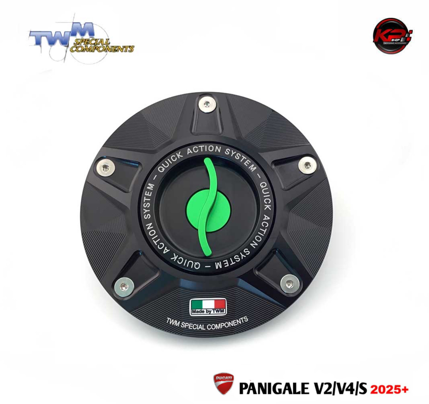 ฝาถังน้ำมัน TWM FOR DUCATI PANIGALE V2/V4/S 2025+