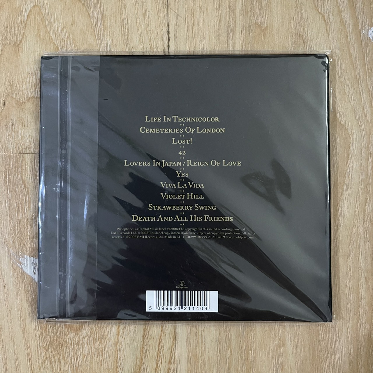 CD Coldplay – Viva La Vida Or Death And All His Friends (แผ่นมือสอง,สภาพดี,แท้)