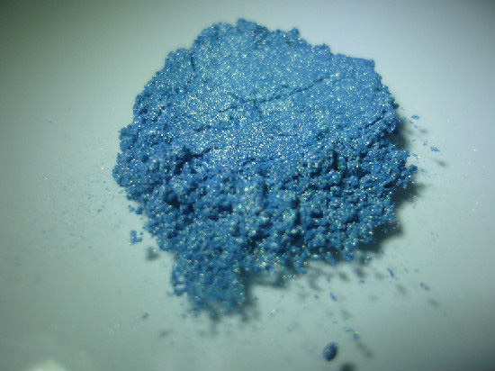 ผงสีไมก้าสีน้ำเงิน Gold Blue (KT-6047) ขนาด 30 กรัม