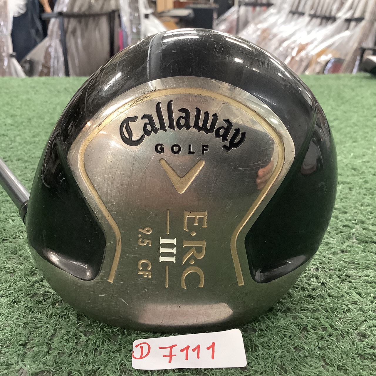 DRIVER 9.5 องศา CallawayGOLF : E.R.C III CF / WD-1000 FLEX-S ก้านกราไฟร์