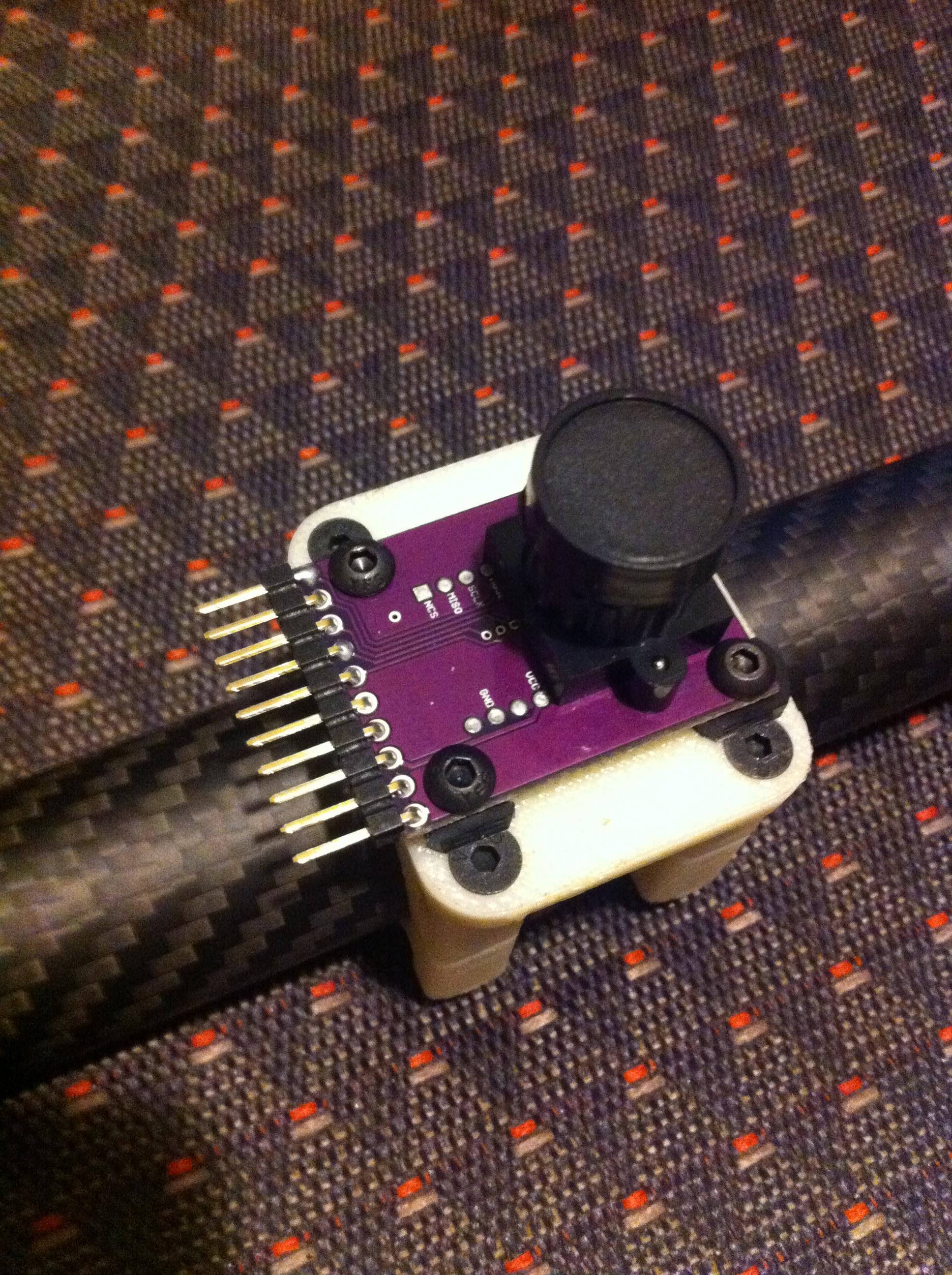 Optical Flow Sensor ADNS-3080 optical sensor.