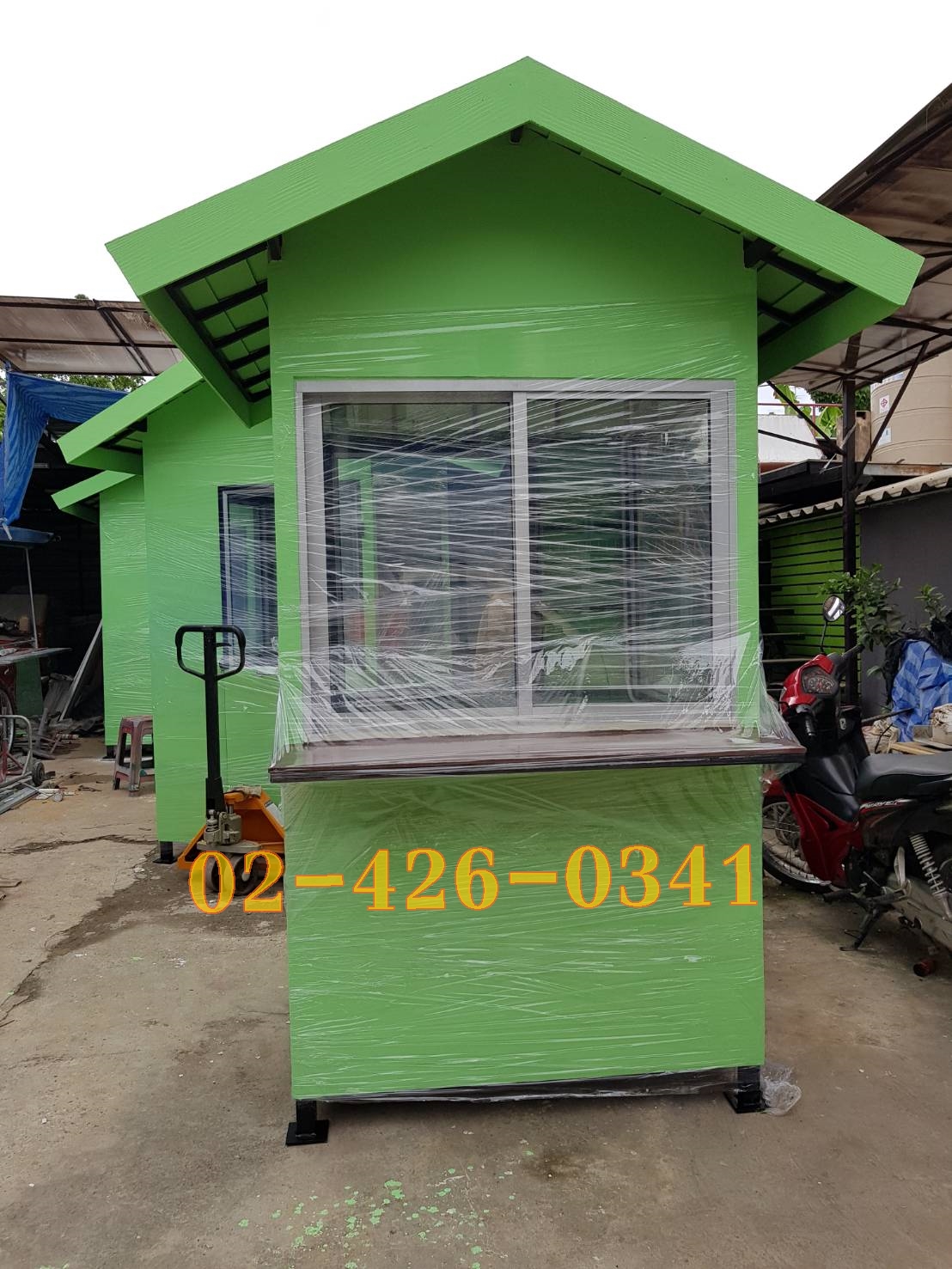 ป้อมยามสำเร็จรูป ป้อมยาม ตู้ยาม ป้อมรปภ. VT00025