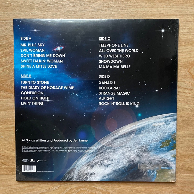 แผ่นเสียง Electric Light Orchestra - All Over The World - The Very Best Of ,2 x Vinyl, Compilation,แผ่นเสียงมือหนึ่ง ซีล