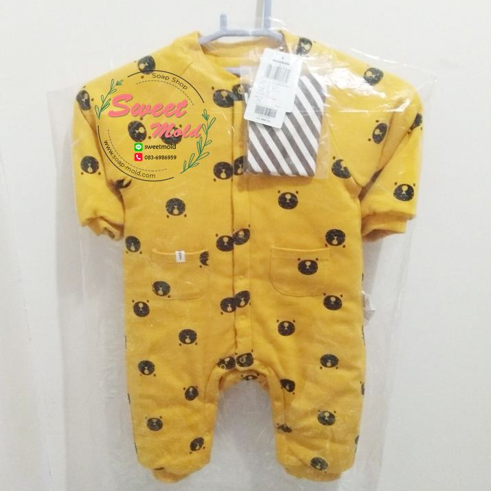 ถุงพลาสติกใสคลุมเสื้อผ้า 50 ชิ้น (คลิกเพื่อเลือกขนาด)