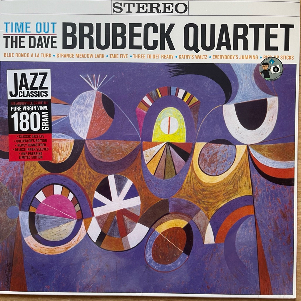 แผ่นเสียง The Dave Brubeck Quartet Time Out , Vinyl, LP, Album, Reissue,180g,มือหนึ่ง ซีล