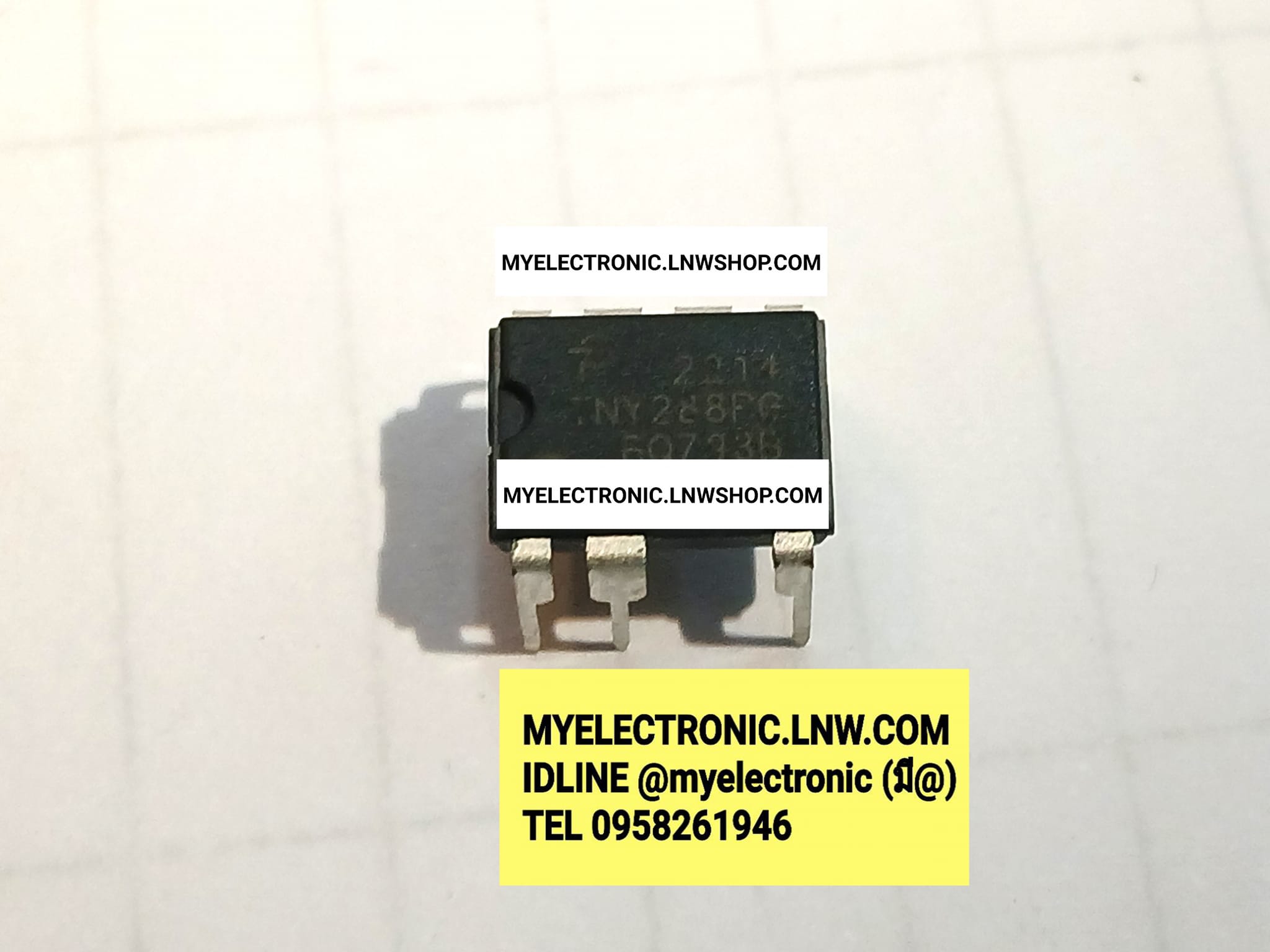 ขาย , TNY288PG , ตัวถัง , DIP-7 , ขา , ไอซี , IC , ยี่ห้อ , TNY288 , PG , ราคา , ตัวละ , . . . . หน่วย , บาท