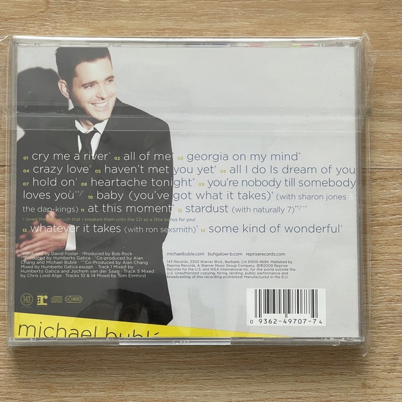 แผ่น CD ซีดีเพลง Michael Buble – Crazy Love(แผ่นแท้,ใหม่ ซีลเปิด)