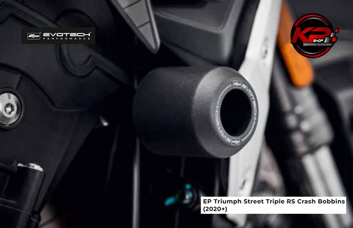 กันล้มกลาง Evotech Triumph Street Triple RS Crash Bobbins (2020-2022)