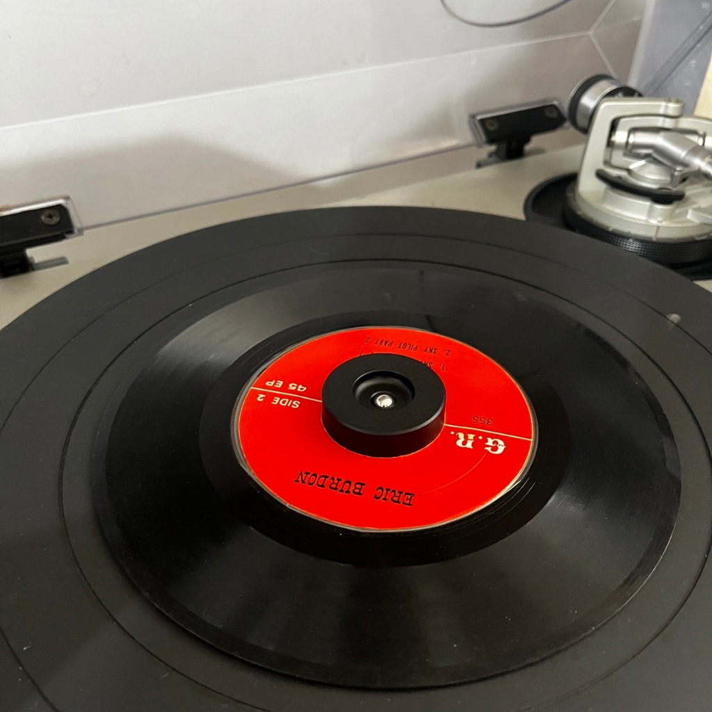 GoKa Adapter for45RPM for Vinyl 7" อแดปเตอร์สำหรับแผ่นเสียง 7 นิ้ว หรือแผ่นซิงเกิล