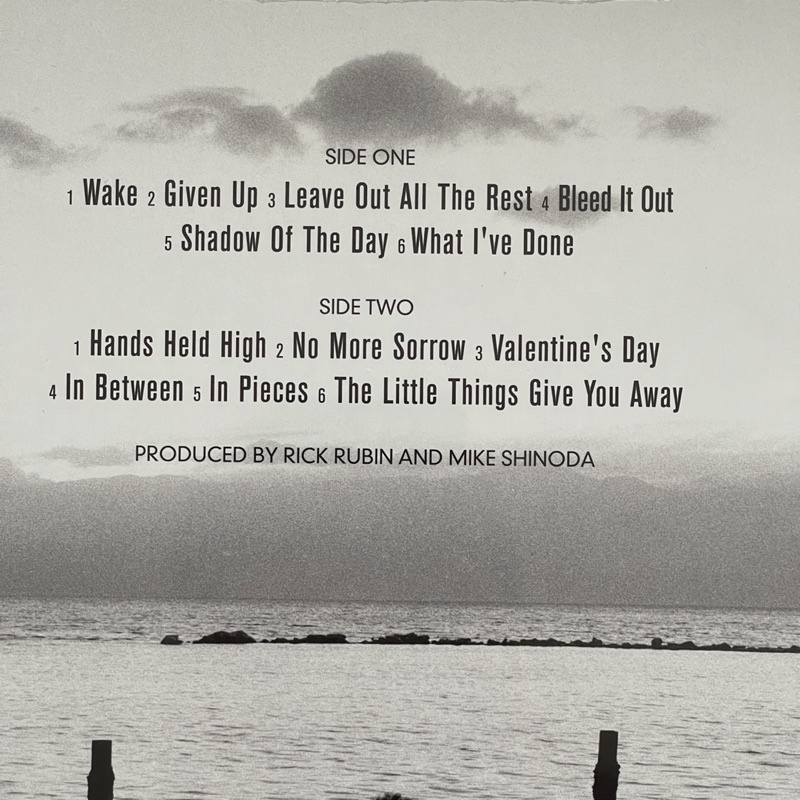 แผ่นเสียง Linkin Park - Minutes To Midnight album ,Vinyl, LP, Album, Reissue, Gatefold ,EU มือหนึ่ง ซีล