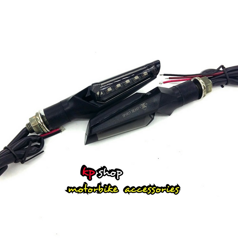 ไฟเลี้ยวมอเตอร์ไซค์ spirit breast รุ่น L4 ไฟสองสี