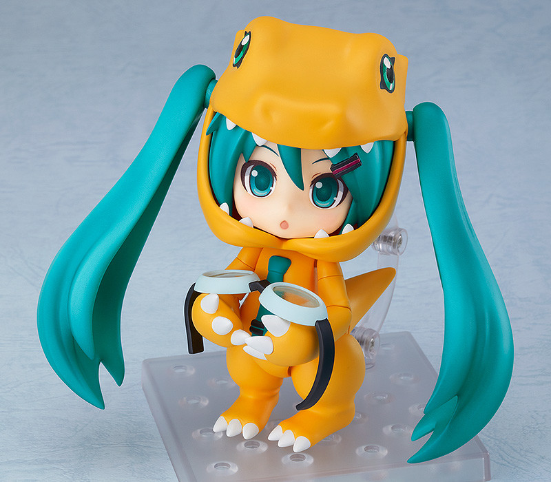 Nendoroid No.1439 Character Vocal Series 01: Hatsune Miku/Digimon Adventure Hatsune Miku: Kigurumi Agumon Ver.