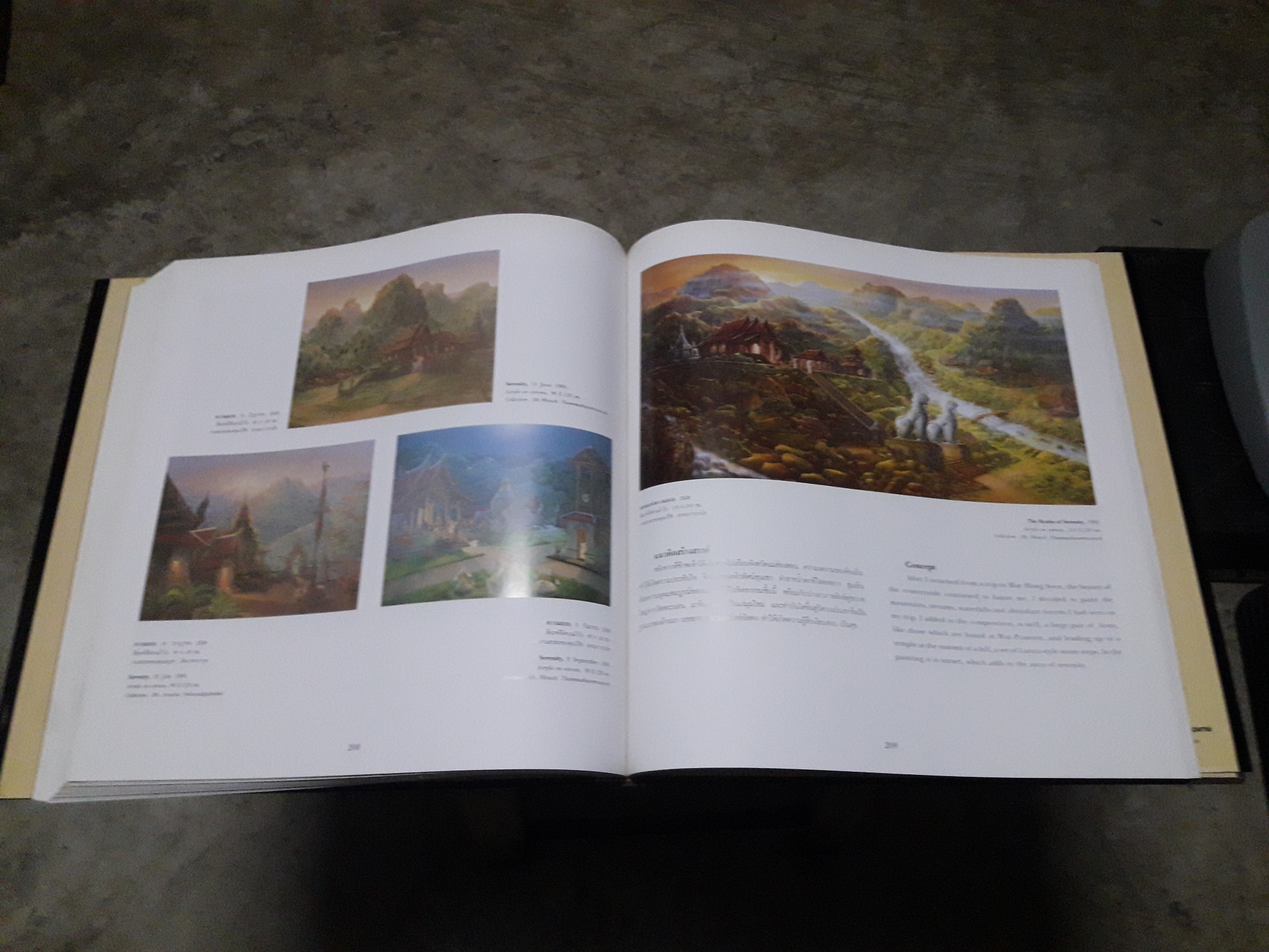 หนังสือศิลปะ ความสงบ ของ สุรสิทธิ์ เสาว์คง (Serenity the work of Surasit Saokong)