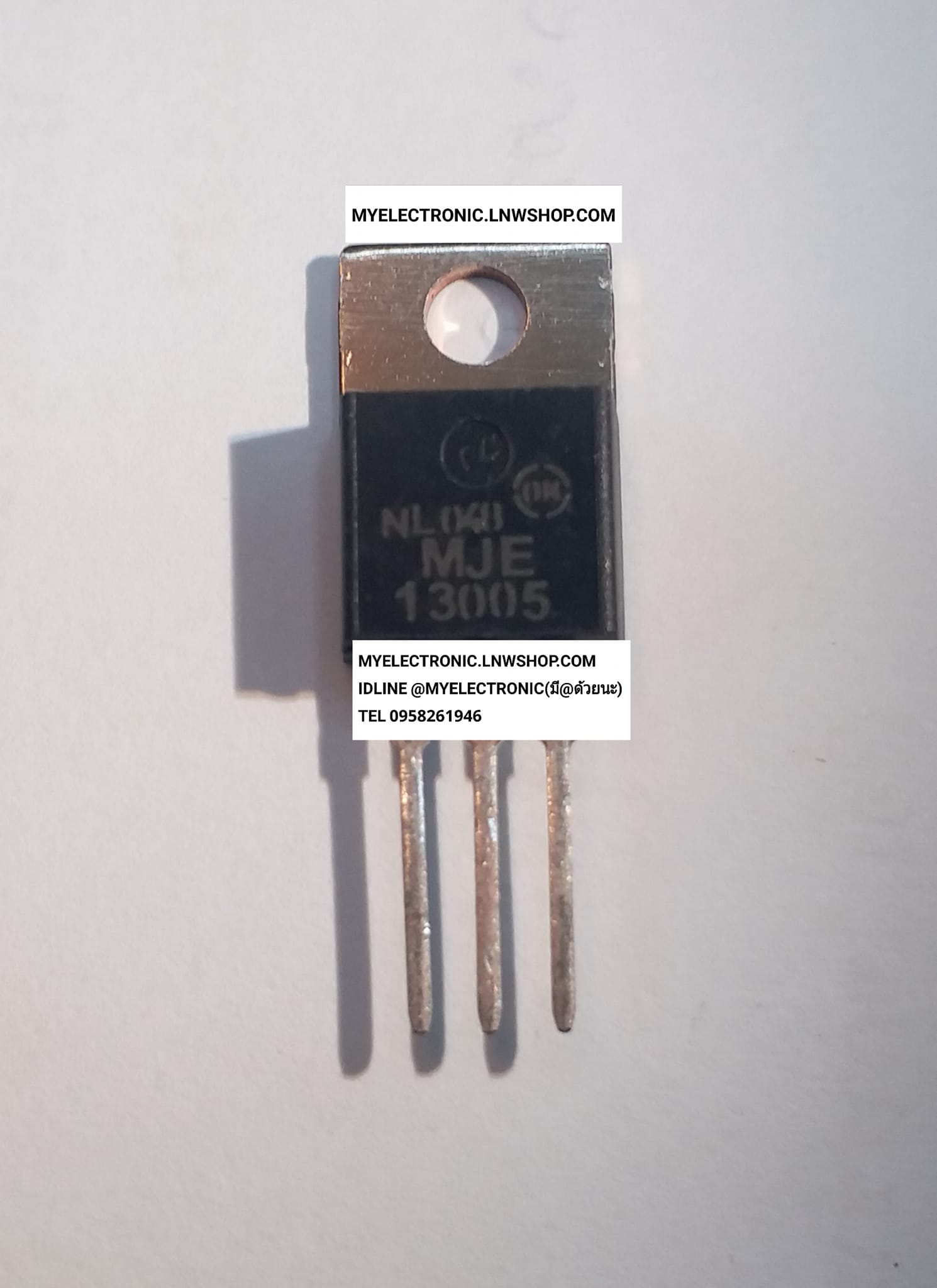 ขาย MJE13005 ตัวถัง TO-220 ทรานซิสเตอร์ TRANSISTOR ยี่ห้อ ON-SEMI CONDUCTOR ราคา ตัวละ 35 . . . . หน่วย บาท