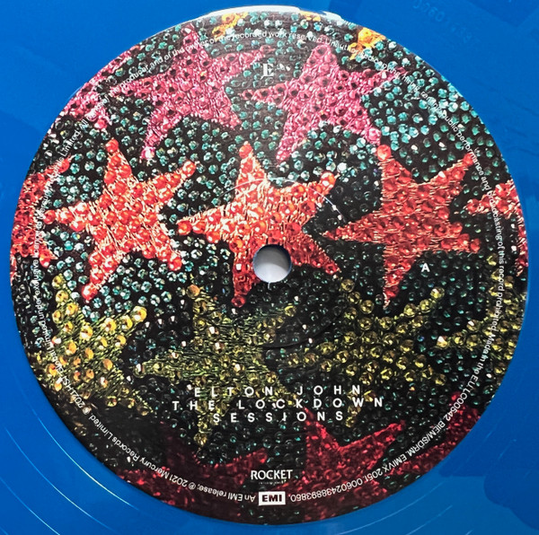 แผ่นเสียง Elton John– The Lockdown Sessions **Limited Edition, Blue Vinyl แผ่นเสียง มือหนึ่ง ซีล