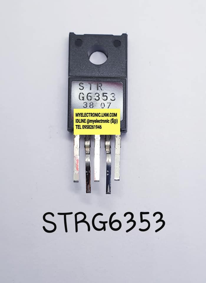 ขาย STRG6353 ยี่ห้อ ตัวถัง TO220F/5ขา ไอซี IC ราคา ตัวละ . . . . หน่วย บาท