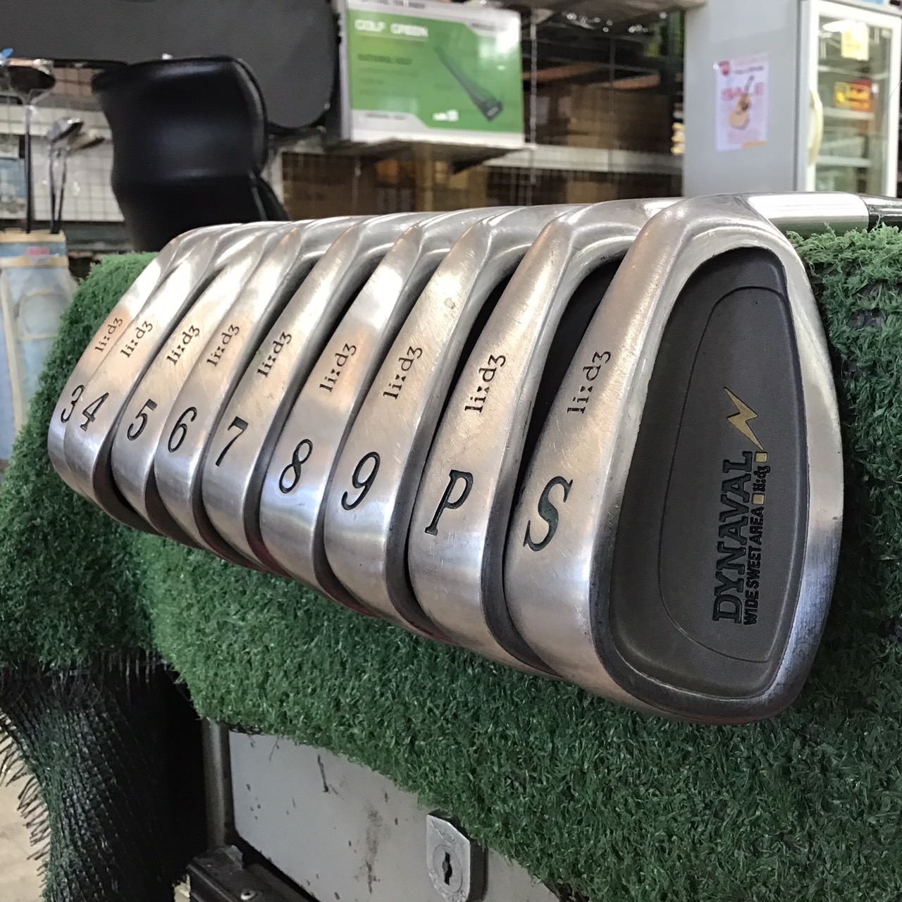 ไม้กอล์ฟ DYNAVAL : WIDE SWEET AREA li:d3 ก้านกราไฟร์