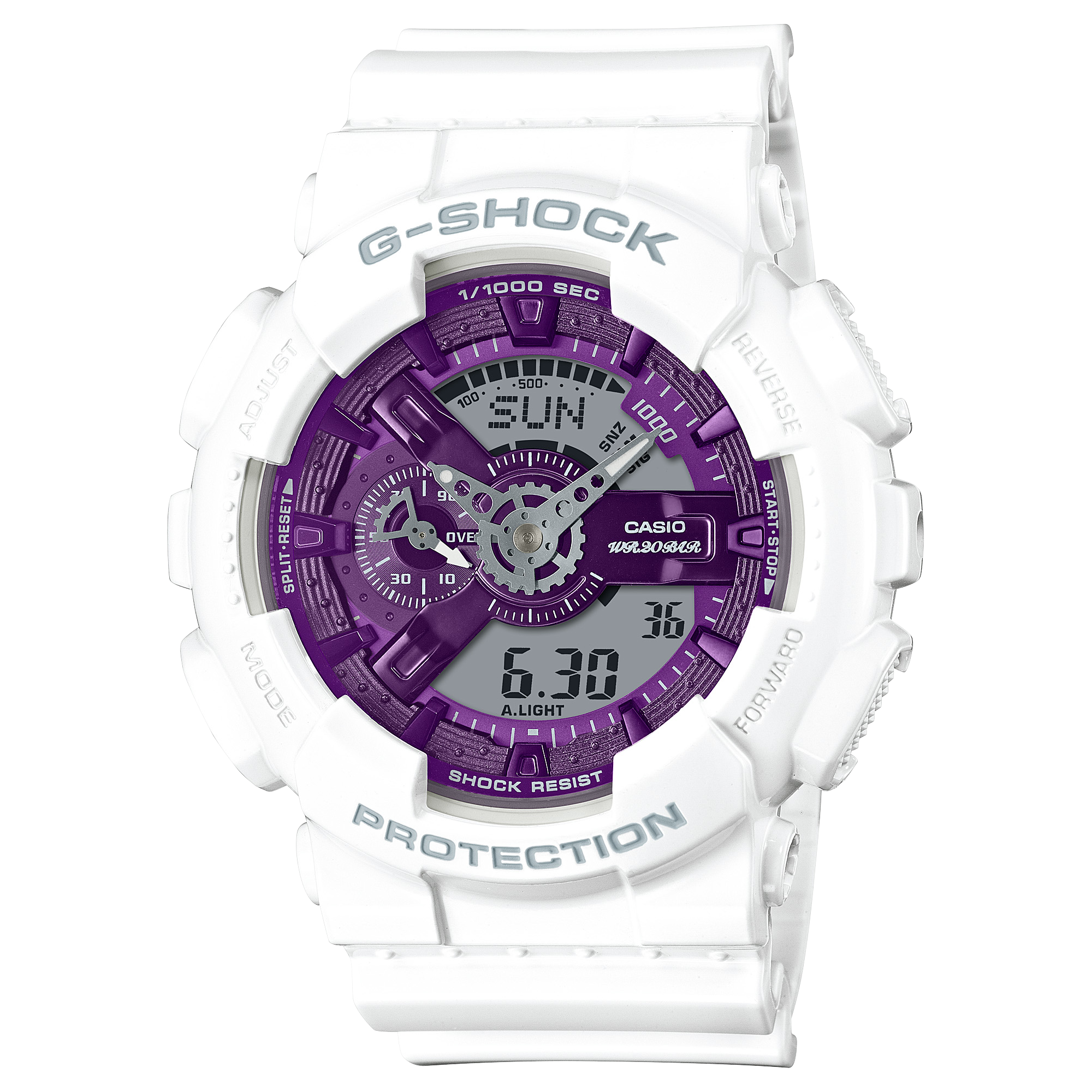 GA-110WS-7A | อะนาล็อก-ดิจิตอลมาตรฐาน | ซีรีส์ 110 | G-SHOCK | นาฬิกา | CASIO (คอลเลคชันตามฤดูกาล 2023)
