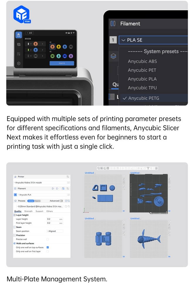 เครื่องพิมพ์ 3 มิติ , 3D Printer : Anycubic Kobra S1 by In2Real3d