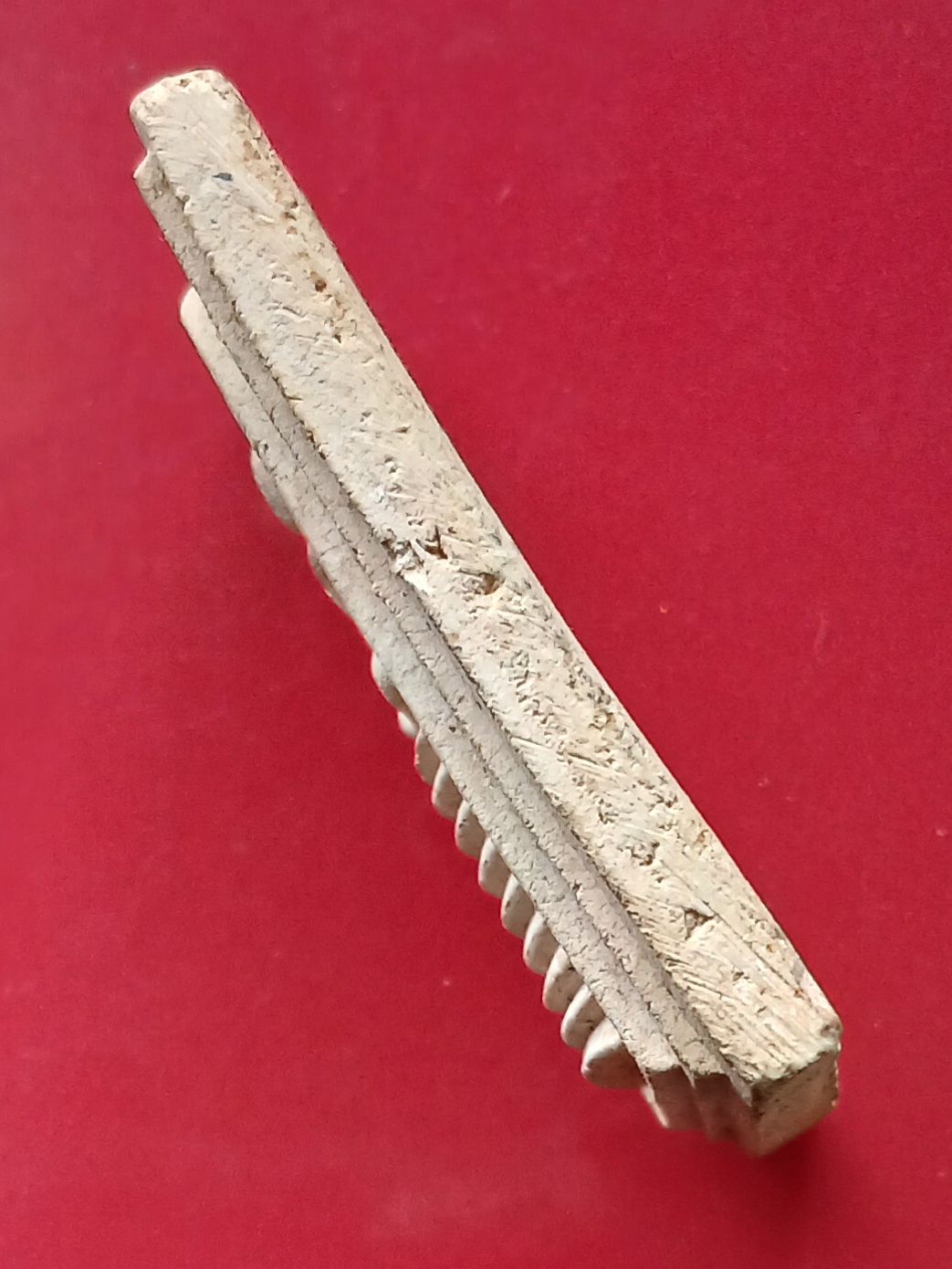 พระสมเด็จ 9 ชั้น หลวงปู่จันทร์ วัดศรีเทพ จ.นครพนม พิมพ์อกร่อง เนื้อขาวอมเหลือง s2