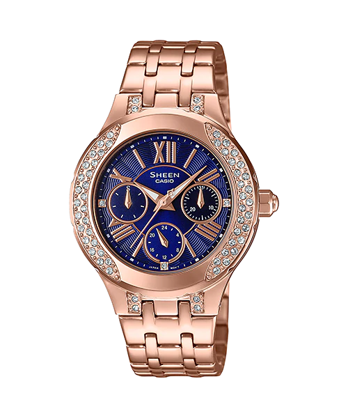 Casio Sheen หลายเข็ม รุ่น SHE-3809PG-2A