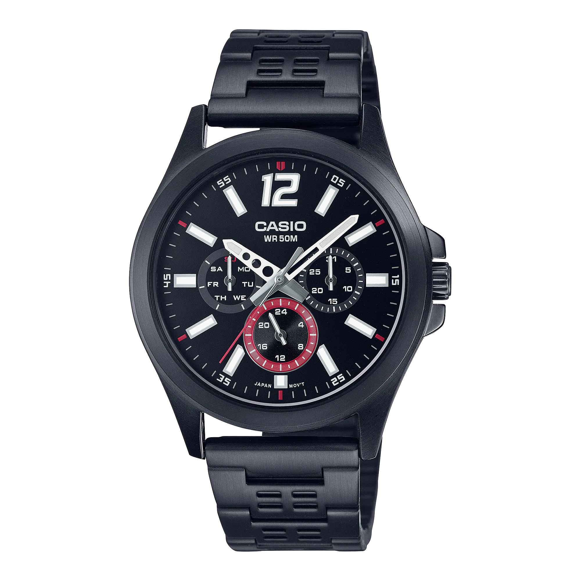 MTP-E350B-1BV | หลายเข็มนาฬิกา - สุภาพบุรุษ | Dress - CASIO