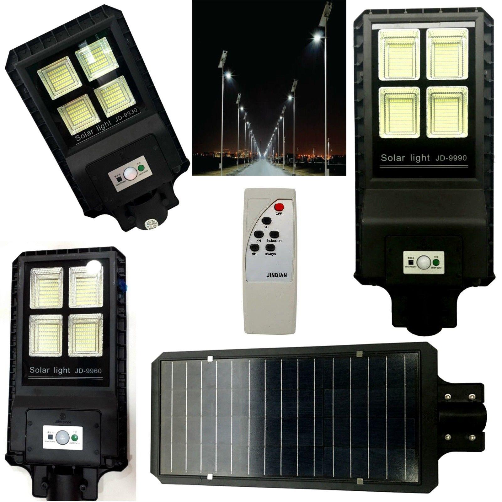 สว่างสุด 90W 432 LED Solar Street light โคมไฟถนนโซล่าเซลล์ led 90W มีระบบ PIR SENSOR สามารถปรับความสว่างคงที่ได้ ควบคุมการใช้งานด้วยรีโมท เเสงขาว พร้อมขายึดยาว 45 cm