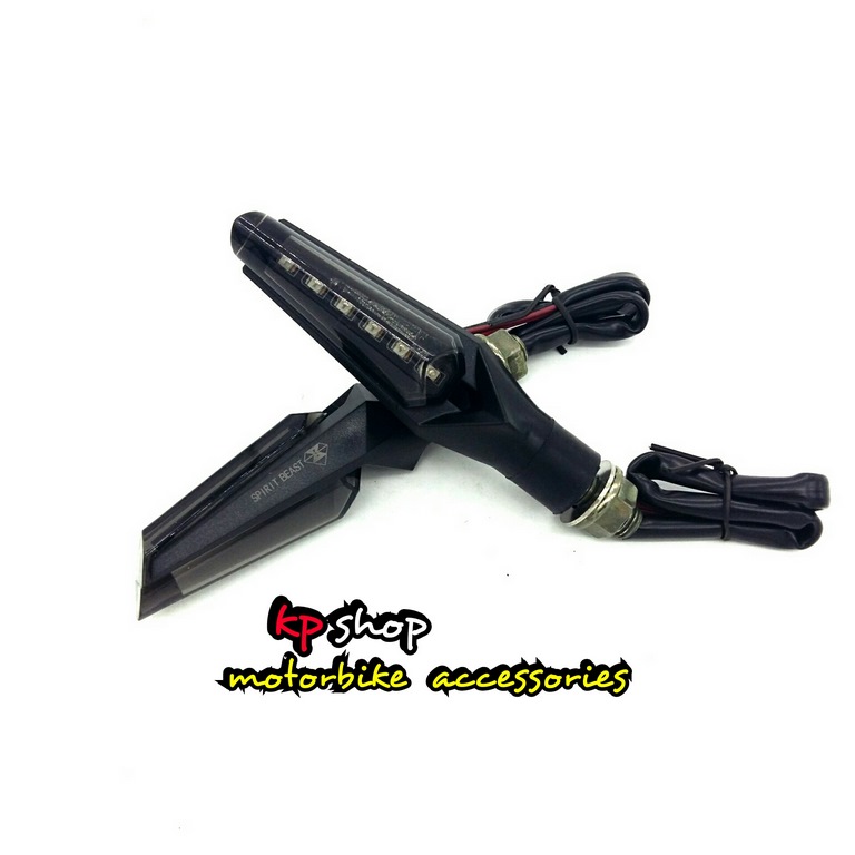 ไฟเลี้ยวมอเตอร์ไซค์ spirit breast รุ่น L4 ไฟสองสี