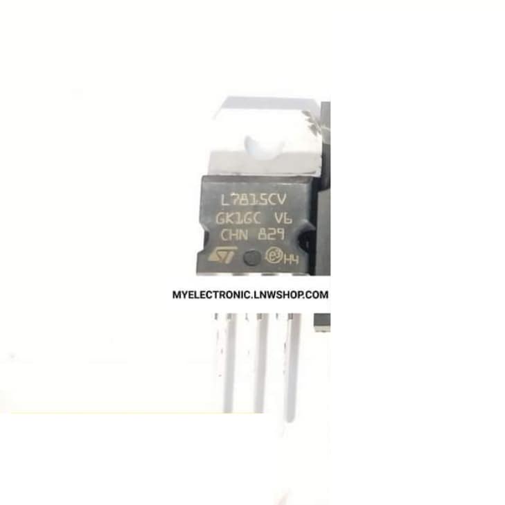 ขาย L7815CV ไอซี เร็กกูเลเตอร์ IC REGULATOR 7815 L7815 CV ไอซี7815 IC7815 ตัวถัง TO-220 ยี่ห้อ ST SGS-THOMSAN ของแท้ ราคา ตัวละ . . . . หน่วย บาท