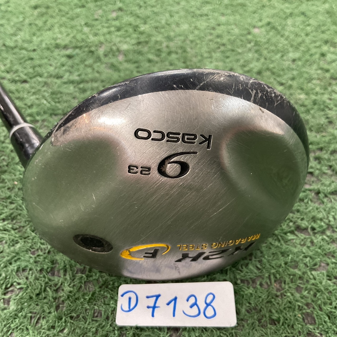 UTILITY 23 องศา Kasco : K2K F #9/ JAPAN VERSION FLEX-R ก้านกราไฟร์