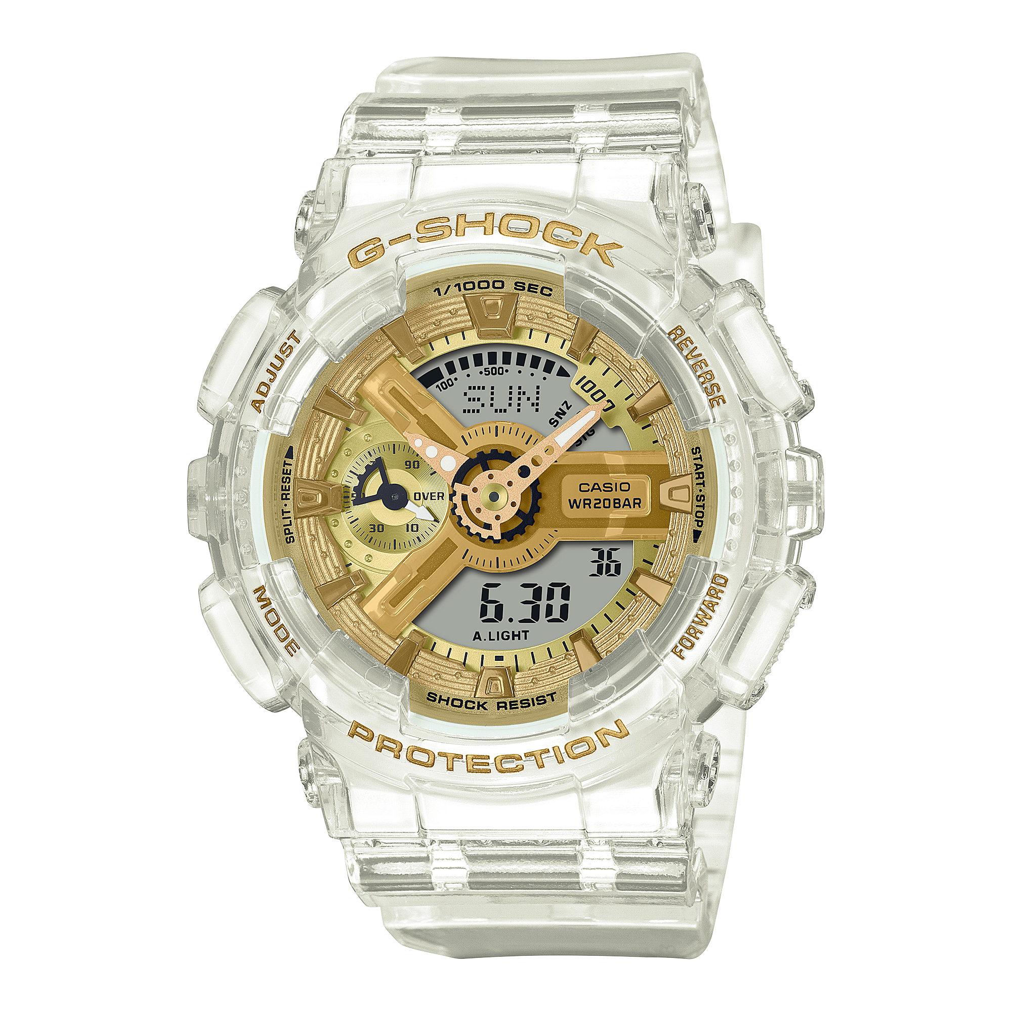 GMA-S110SG-7A | อะนาล็อก-ดิจิตอล | ผู้หญิง | G-SHOCK | นาฬิกา | CASIO