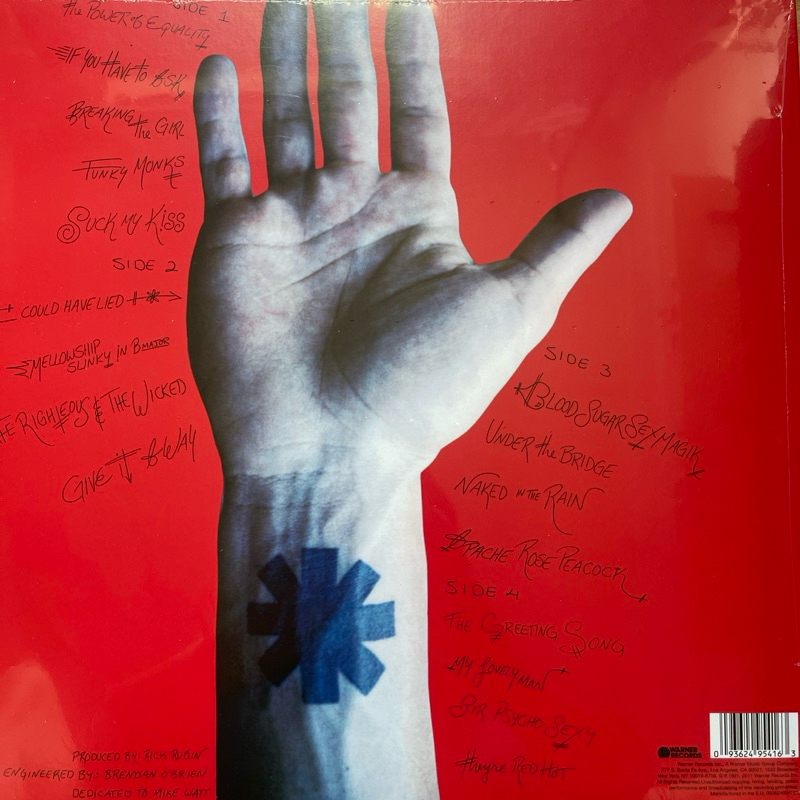 แผ่นเสียง Red Hot Chili Peppers - Blood Sugar Sex Magik ,2 x Vinyl, LP, Album,180 gram,EU มือหนึ่ง ซีล