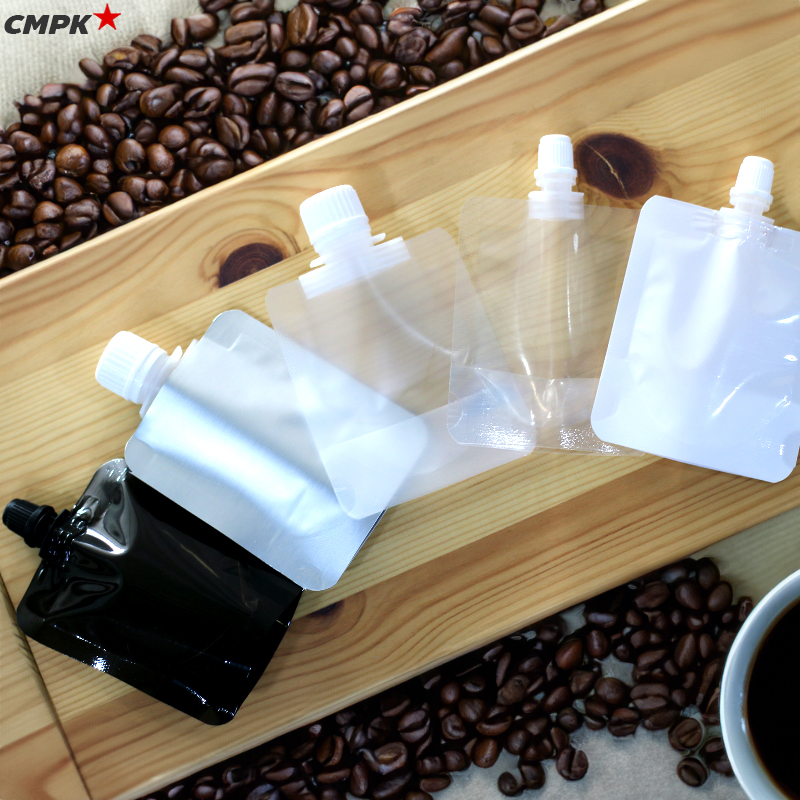 (50ใบ) ถุงฝาเกลียว ถุงใส่น้ำ 50ML สำหรับใส่ชา กาแฟ น้ำผึ้ง น้ำหวาน