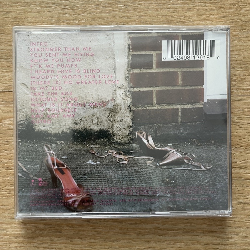 แผ่น CD ซีดีเพลง Amy Winehouse – Frankของแท้ ใหม่ ซีล