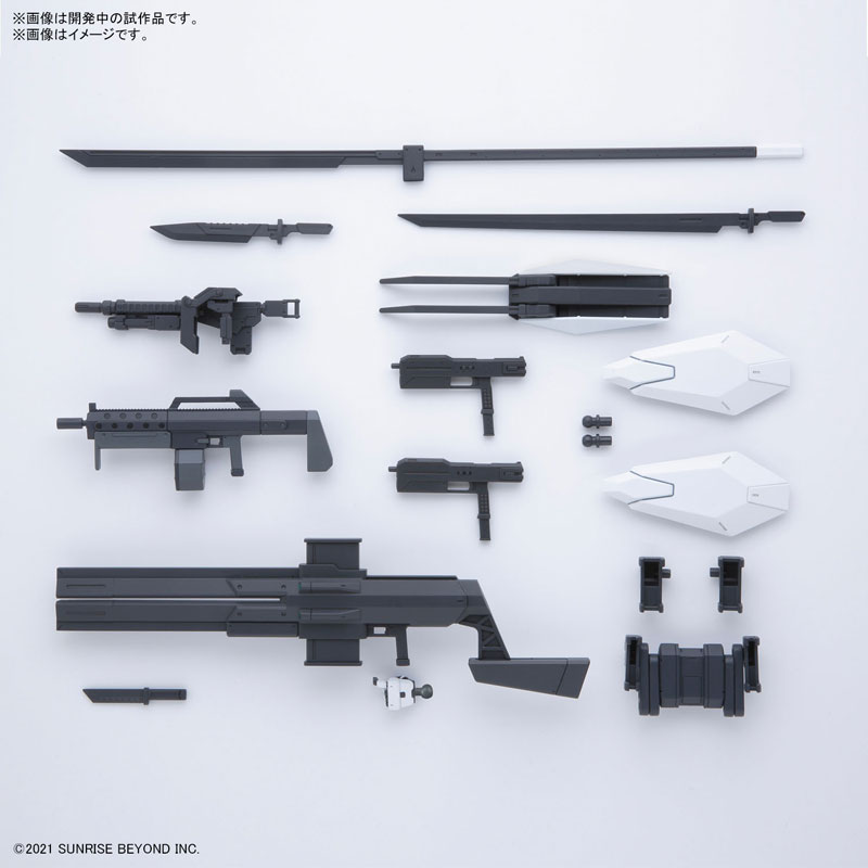 1063798 BANDAI SPIRITS AMAIM Warrior at the Borderline HG 1/72 AMAIM Warrior at the Borderline Weapon Set