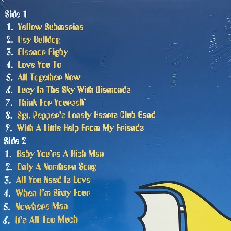 แผ่นเสียง The Beatles – Yellow Submarine Songtrack ,Vinyl, LP, Compilation, Reissue แผ่นเสียงมือหนึ่ง ซีล