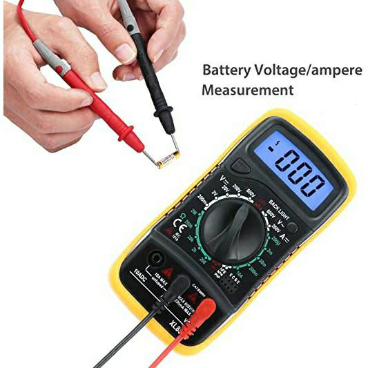มิเตอร์วัดไฟ ดิจิตอลมิเตอร์ เเบบเเม่นยำ I เครื่องวัดไวลต์ไฟฟ้า ดิจิตอลมัลติมิเตอร์ Digital Multimeter