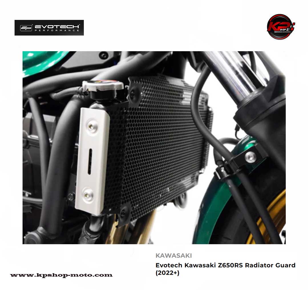 การ์ดหม้อน้ำ Evotech Kawasaki Z650RS Radiator Guard (2022+)
