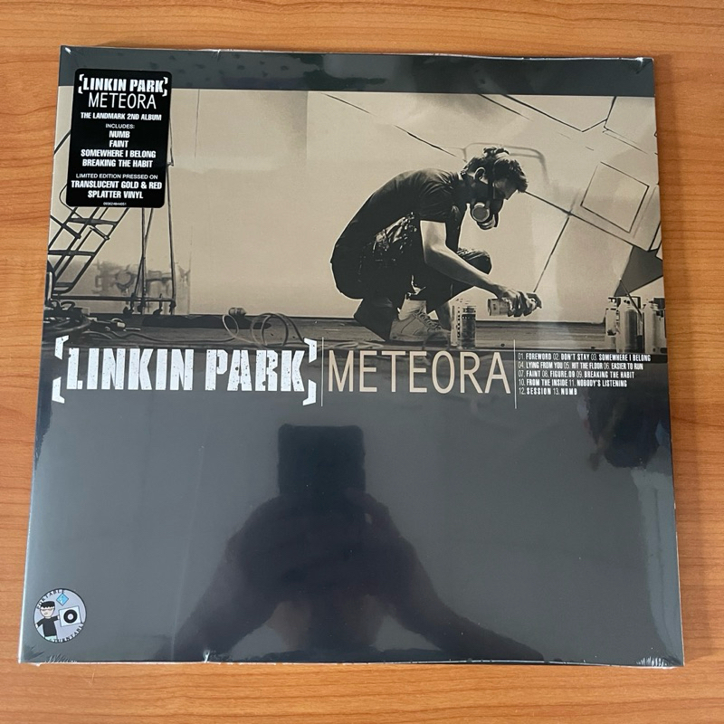 แผ่นเสียง Linkin Park - Meteora, Vinyl, LP, Album, Limited Edition, Reissue, Stereo, Translucent Gold & Red Splatte มือหนึ่ง ซีล