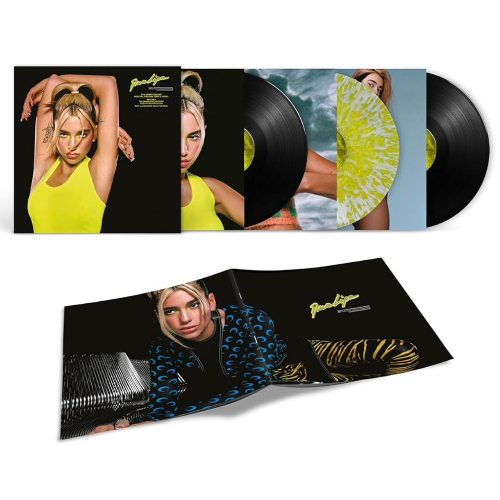 แผ่นเสียง Dua lipa Futures Nostalgia 5Th Anniversary 3Lp Vinyl,,มือหนึ่ง ซีล