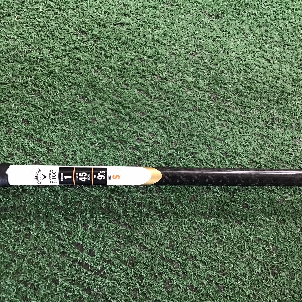 DRIVER 9.5 องศา CallawayGOLF : HYPER E.R.C / 55w FLEX-S ก้านกราไฟร์