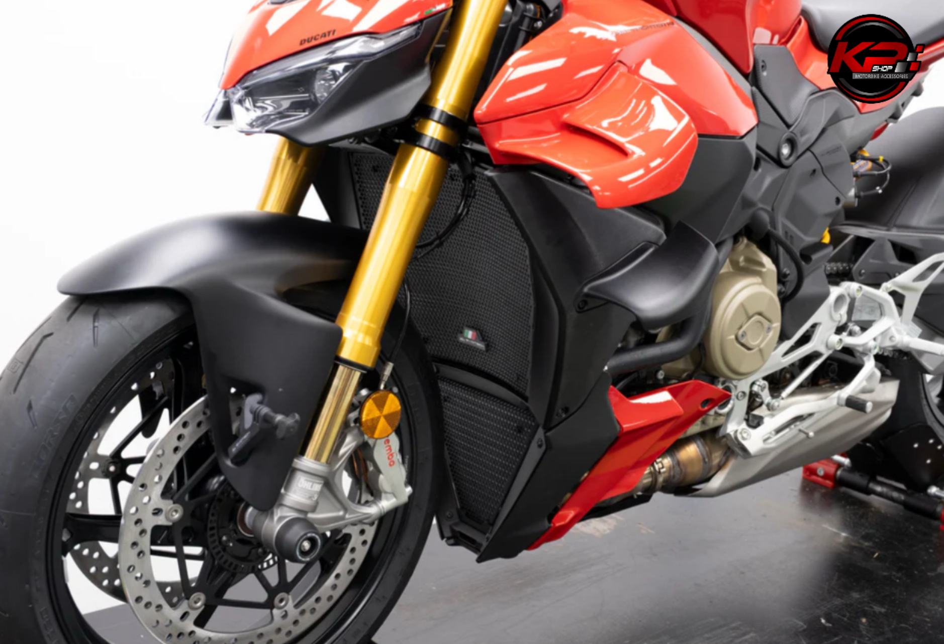 การ์ดหม้อน้ำ Evotech Radiator Guard Set - Ducati Streetfighter V4 (2025+)