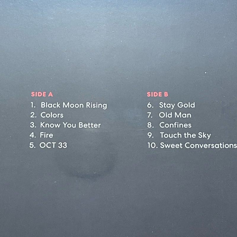 แผ่นเสียง Black Pumas - Black Pumas **Red & Bone with Black Splatter , Vinyl, LP, Album, Reissue, มือหนึ่ง ซีล