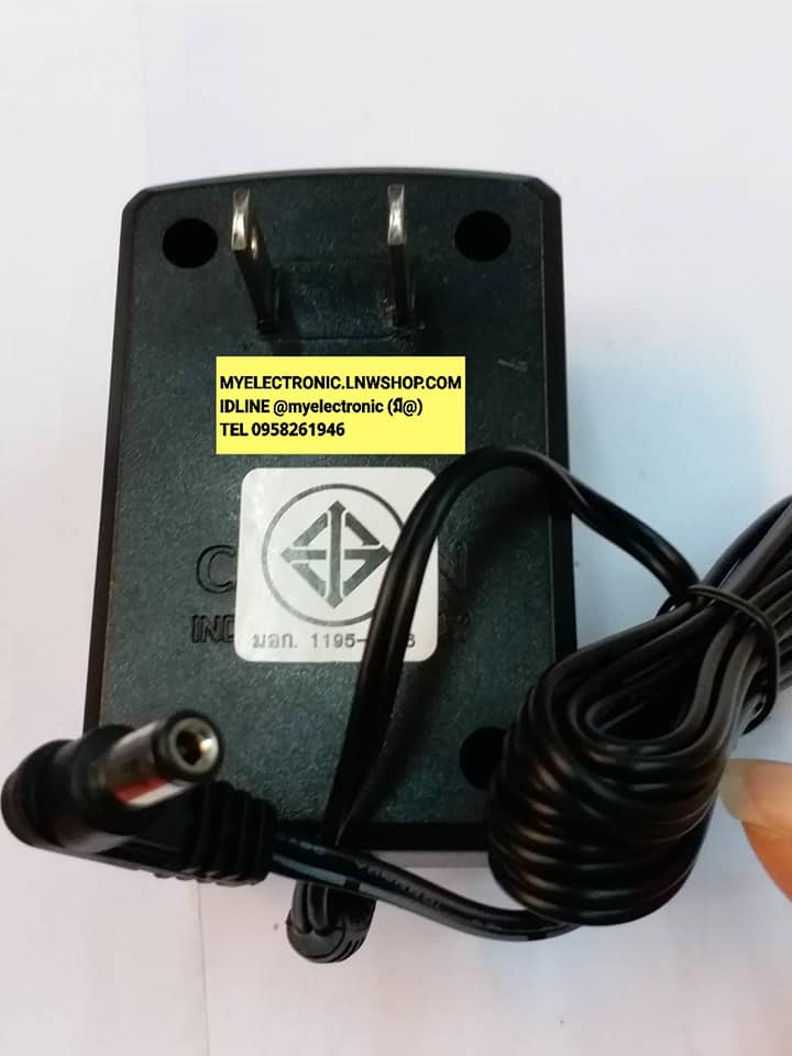 ขาย อะแดปเตอร์6V DC 500-800mA ชนิดขั้ว+อยู่ใน รุ่นM20S ยี่ห้อFUJIW AC ADAPTER DC ราคา ตัวละ . . . . หน่วย บาท